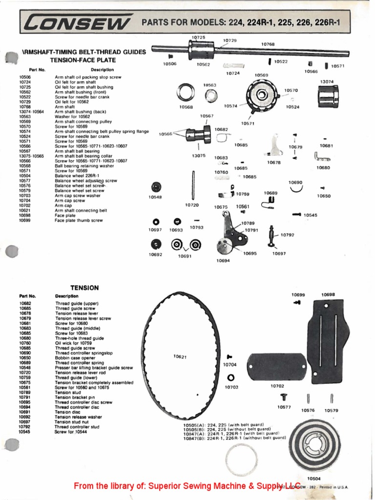 Consew 226 Sewing Machine FOR SALE