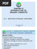 12.5 Reactions in Organic Compounds 1