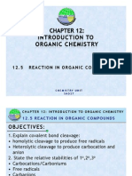 12.5 Reactions in Organic Compounds 1