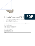 Dry-Running Vacuum Pumps EVE-TR X