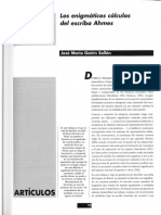 Los Enigmaticos Calculos Del Escriba Ahmes PDF