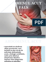 Falsul Abdomen Acut