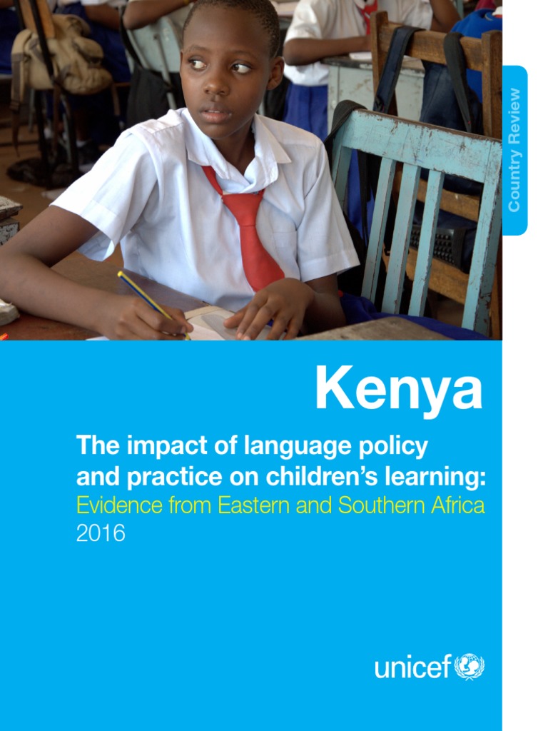 Kenya Language Policy Impact on Education | PDF | First Language | Literacy