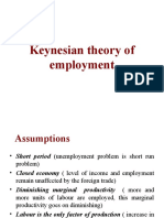 Keynesian Theory of Employment