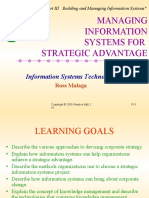 Managing Information Systems For Strategic Advantage