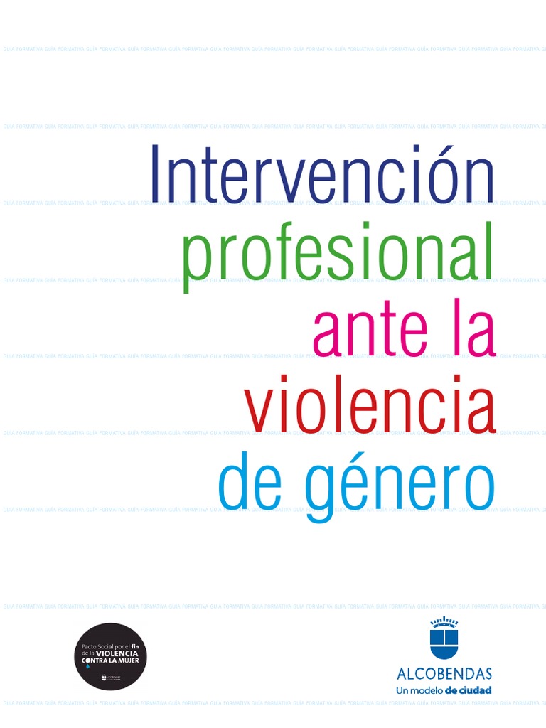 Intervención Profesional Ante La Violencia de Género PDF | PDF | La ...
