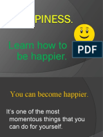 Learn How To Be Happier