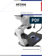OPTIKA Microscopy Catalog - Inspection & Industrial - GEM PDF