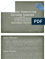 Vedanta Consulting Private Limited - Business Profile