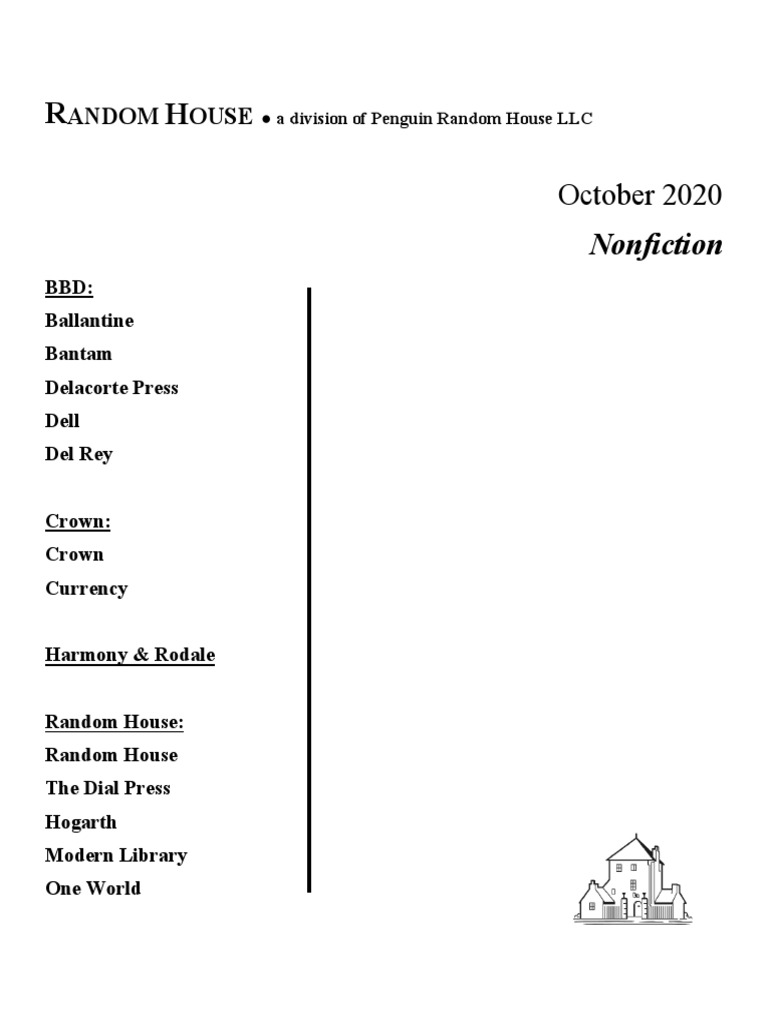 Nonfiction October 2020 PDF, PDF