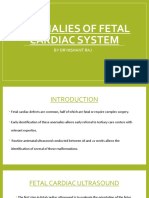 Anomalies of Fetal Cardiac System