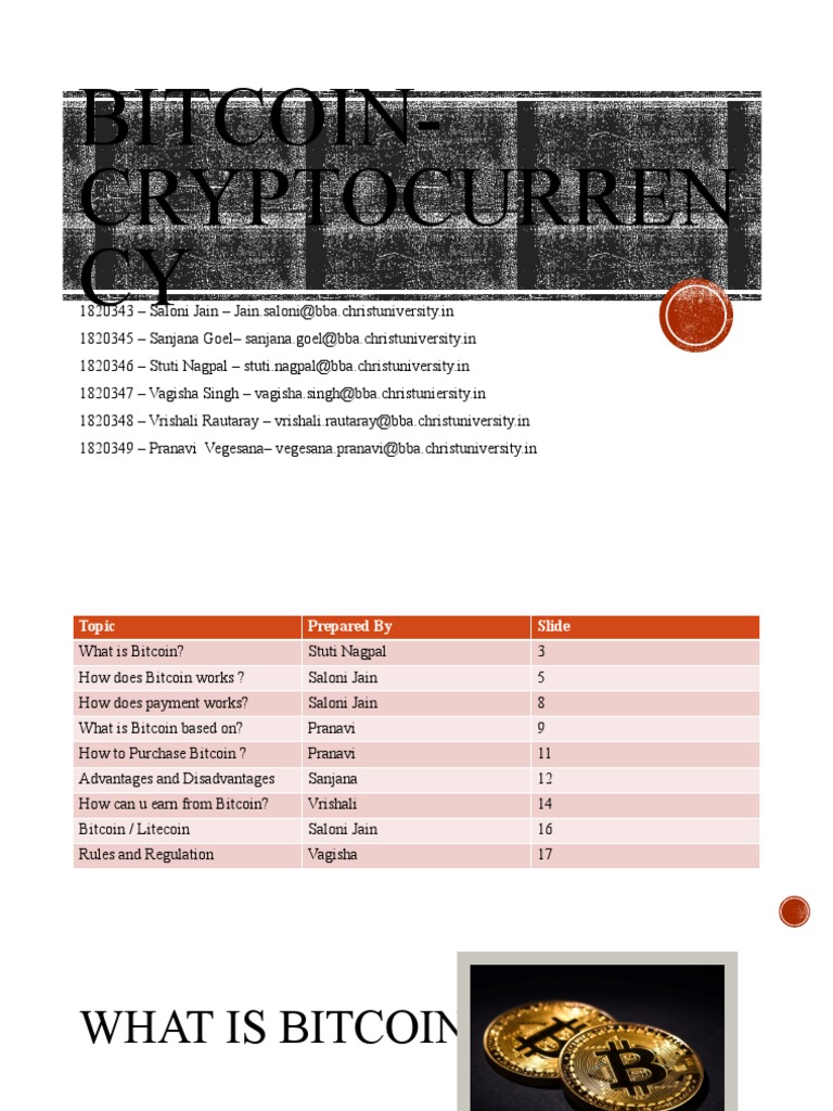 Bitcoin Rough | PDF | Bitcoin | Cryptocurrency