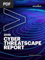 Cyber Threatscape: Accenture Security