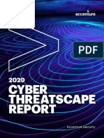 Cyber Threatscape: Accenture Security