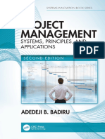 (Systems innovation series) Badiru, Adedeji Bodunde - Project Management _ Systems, Principles, and Applications-CRC Press LLC (2019).pdf