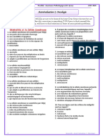 Autoévaluation 2, Oncologie