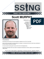 National Missing Persons Coordination Centre - Scott Murphy