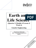Earth and Life Science: (Quarter 2-Module 4/lesson 4/ Week 4) Genetic Engineering