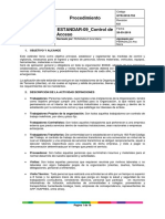 ESTANDAR-09 - Control de Acceso