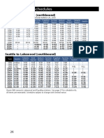 Sounder Train Schedules: Lakewood To Seattle (Northbound)