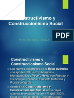 Constructivismo, Construccionismo y Objetividad...