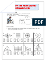 Suma de Fracciones Homogéneas