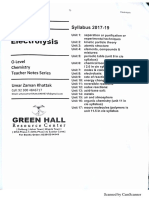 Unit 8-Electrolysis PDF