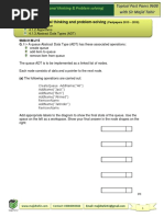 P4) Topical 4.1 Computational Thinking & Problem Solving