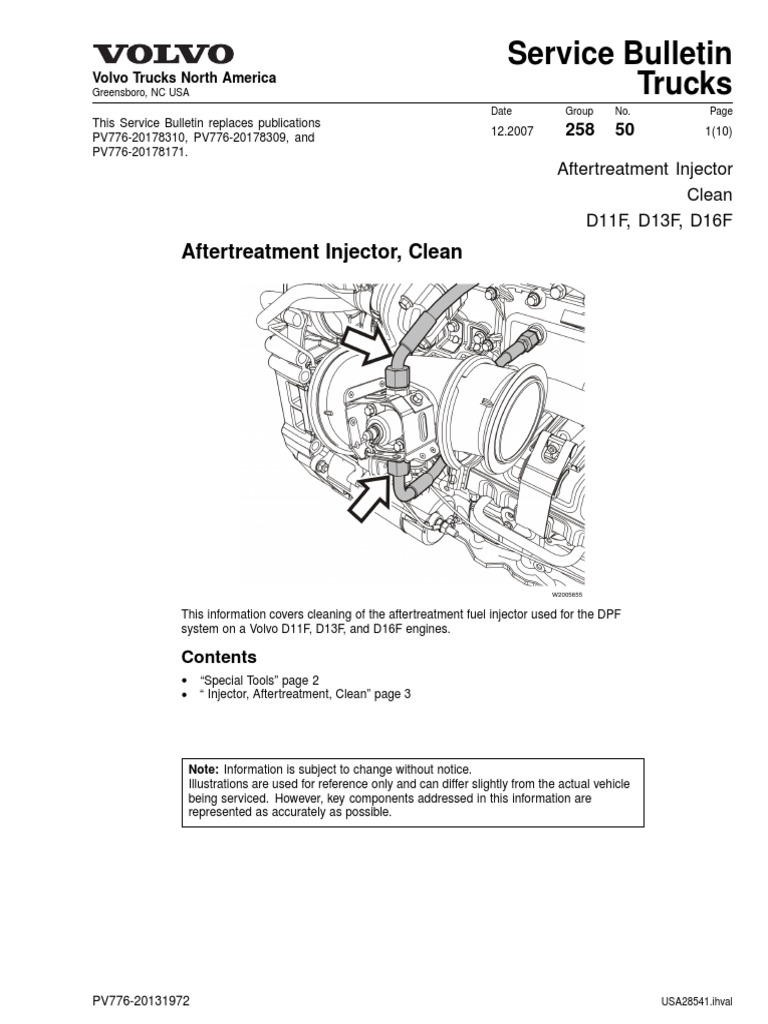 Aftertreatment Injector Clean PDF Fuel Injection Electrical Connector