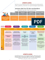 Aprende en Casa 2 Del 9 Al 13 de Noviembre