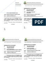 Memorandum de Diagnostico