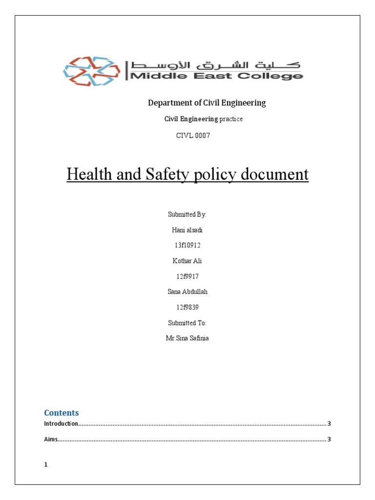 Health - and - Safety - of - The - Green - Building - Construction ...