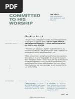 Session 6: Committed To His Worship