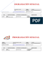 Programación semanal Artistica Tercero.docx