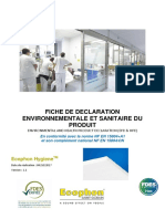 Ecophon - FDES Hygiene PDF