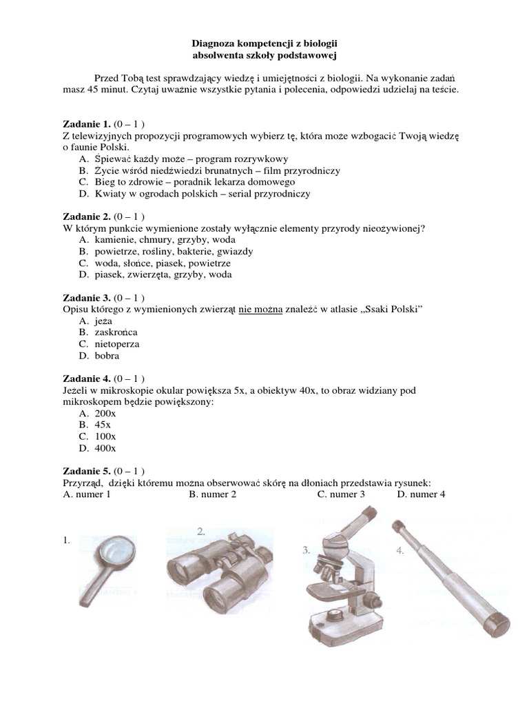 Diagnoza Wstępna Klasa 3 Nowa Era