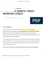 Creep-Resistant Steels - TWI