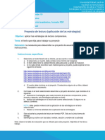 Proyecto de Lectura PDF