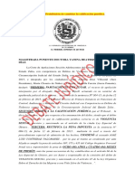 Admisión de Hechos Prohibición de Cambiar La Calificación Jurídica PDF