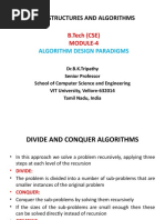 Data Structures and Algorithms: B.Tech (CSE) Module-4