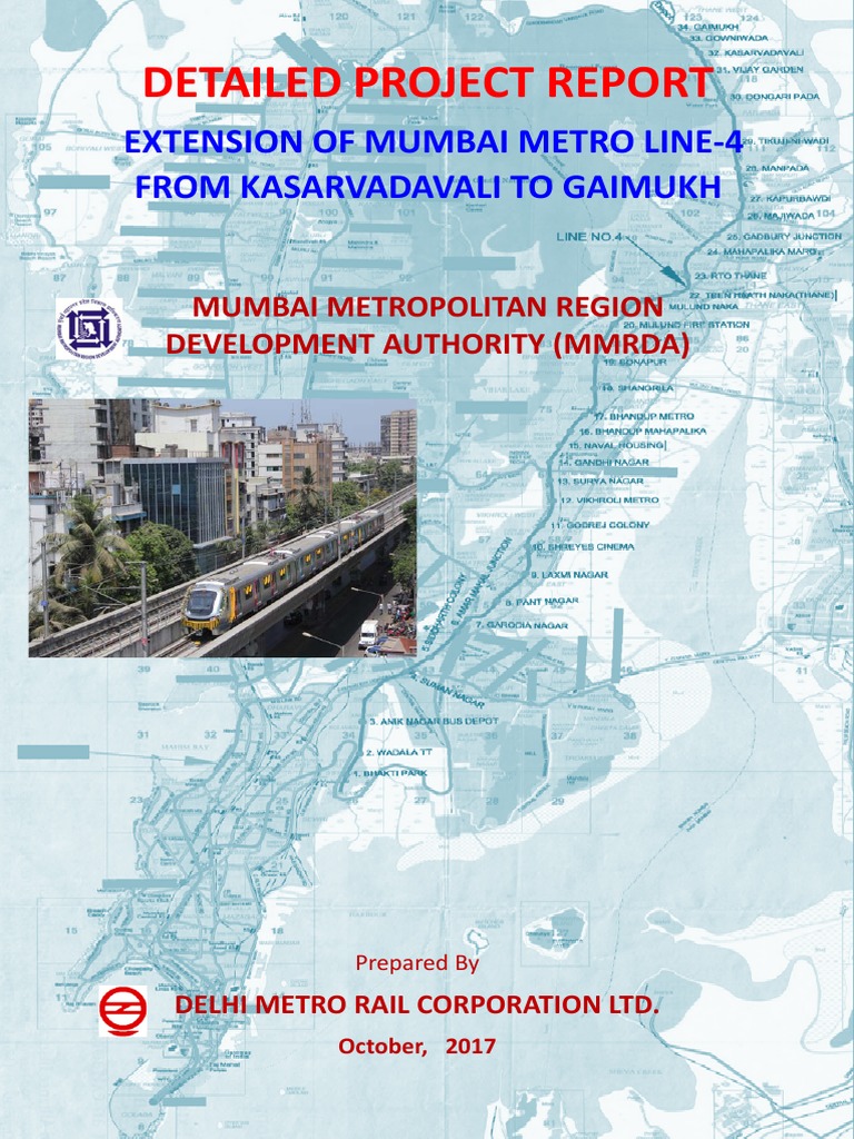 Mumbai Metro Line 4 Extension Report | PDF | Track (Rail Transport) | Train