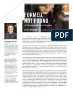Formed, Not Found: Tod Bolsinger