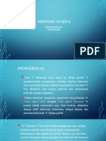 Pertemuan Ke 6