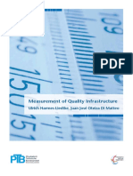 Measurement of Quality Infrastructure 