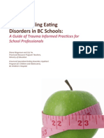 Understanding Eating Disorders in BC Schools:: A Guide of Trauma Informed Practices For School Professionals