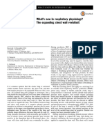 What S New in Respiratory Physiology