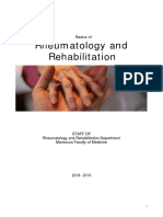 Rheumatology & Rehabilitation 2018-2019