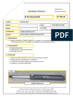 INFORME N°002-20 CILINDRO HIDRAULICO N 1 (COTTON KNITE PERU )
