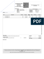 Factura Electrónica de Venta: No. PV-109