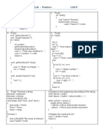 Computer Programming Lab - Pointers LAB 8